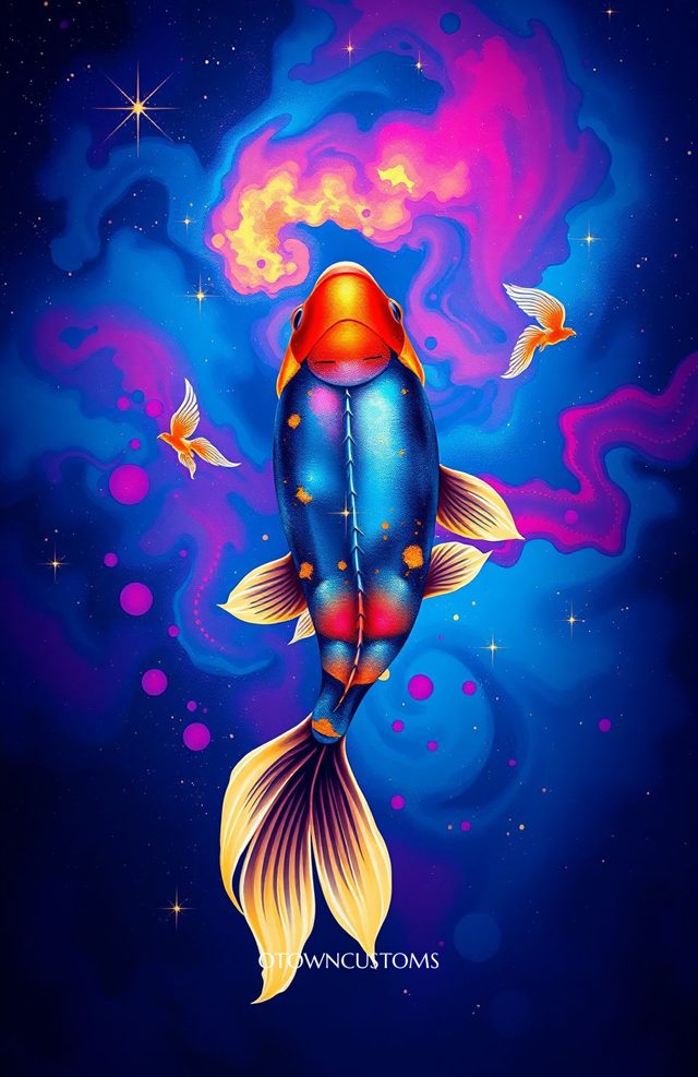 Galactic Koi Psychedelic