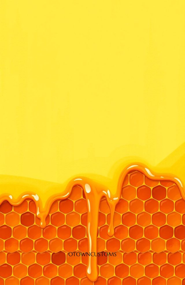 Dripping Honeycomb Aesthetic