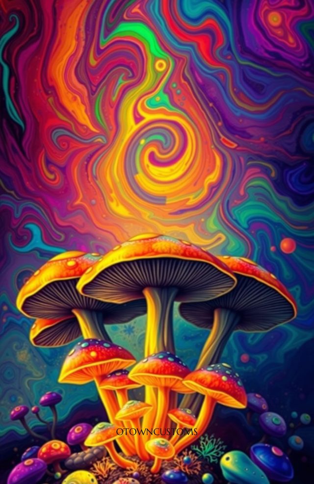 Psychedelic Mushroom Trip Trippy
