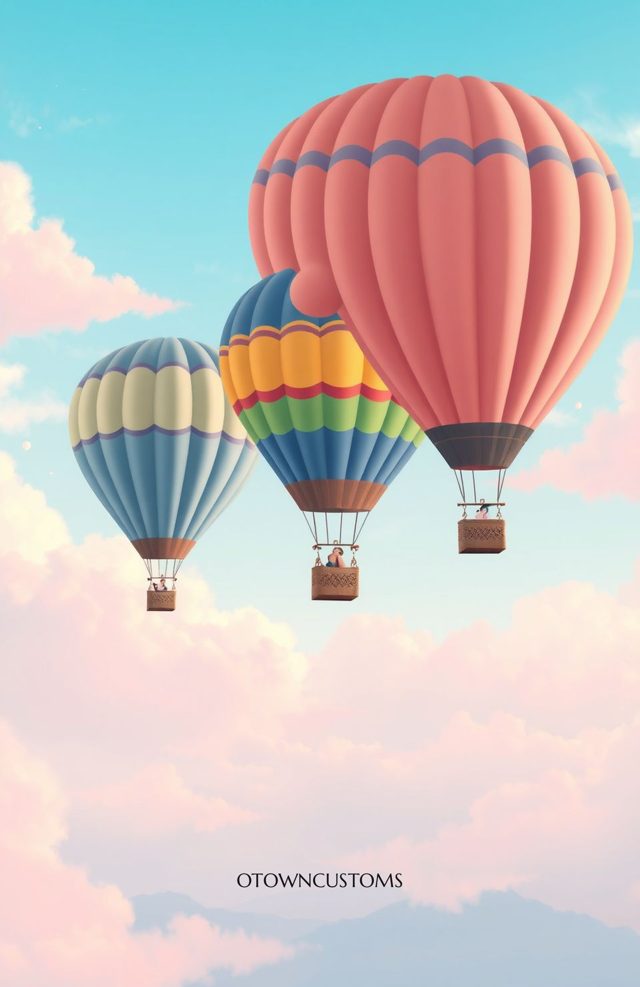 Whimsical Hot Air Balloons