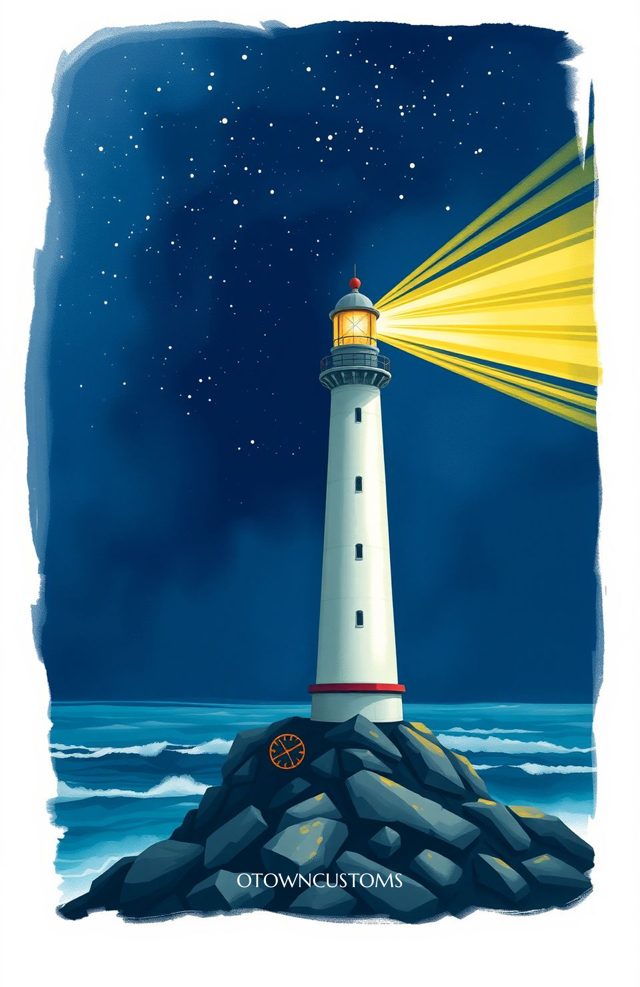 Stylized Lighthouse Beacon