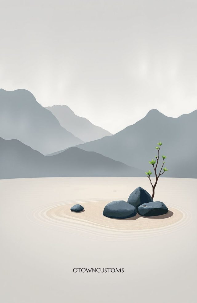 Zen Garden Serenity Nature
