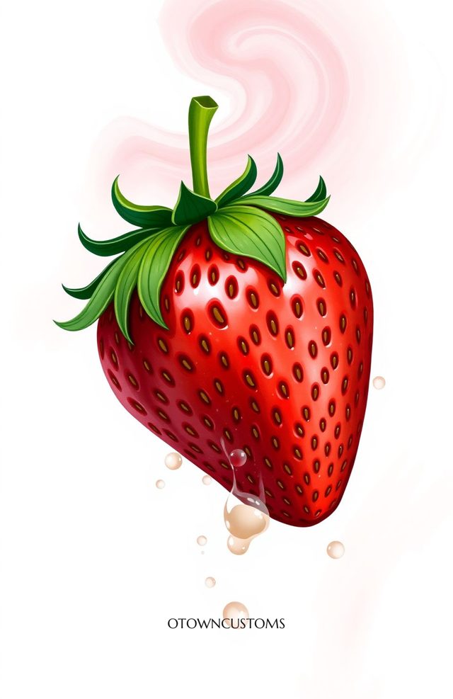 Realistic Strawberry Delight Summer Treat