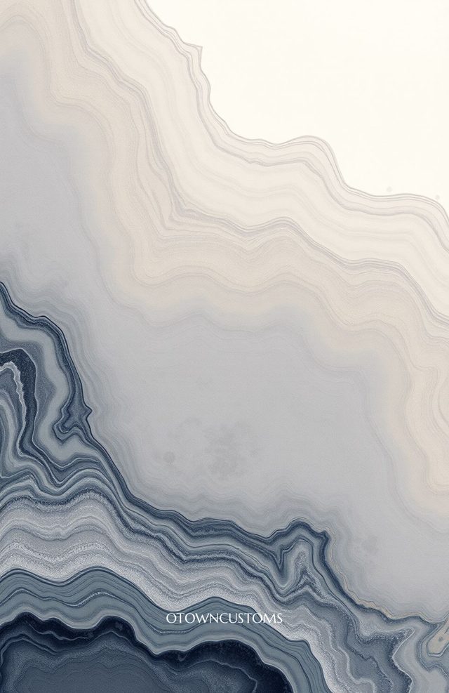 Abstract Marble Swirl