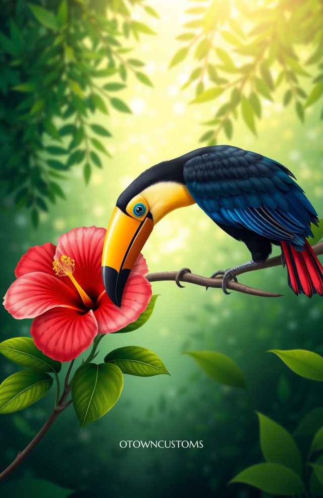 Lush Tropical Rainforest Oasis