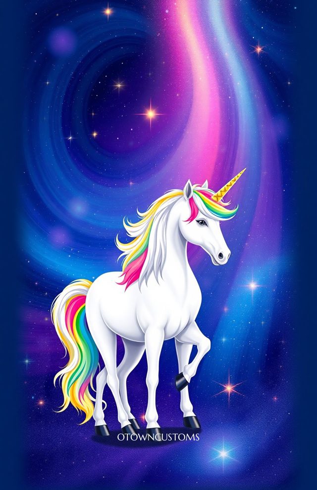Magical Unicorn Stardust Fantasy SciFi