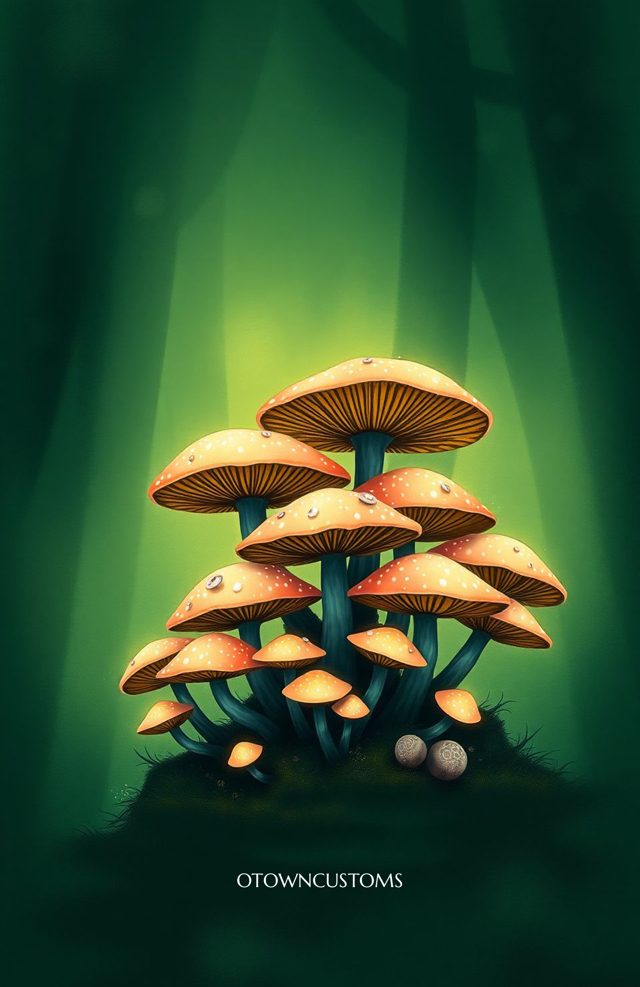 Magical Forest Mushroom Fantasy