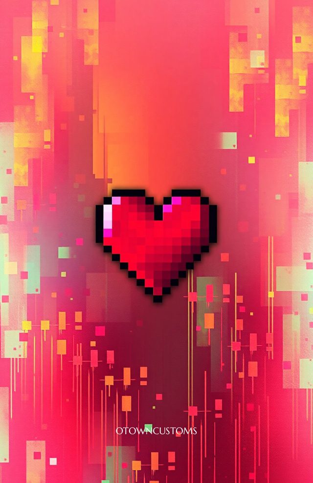 Retro Arcade Pixel Glitch