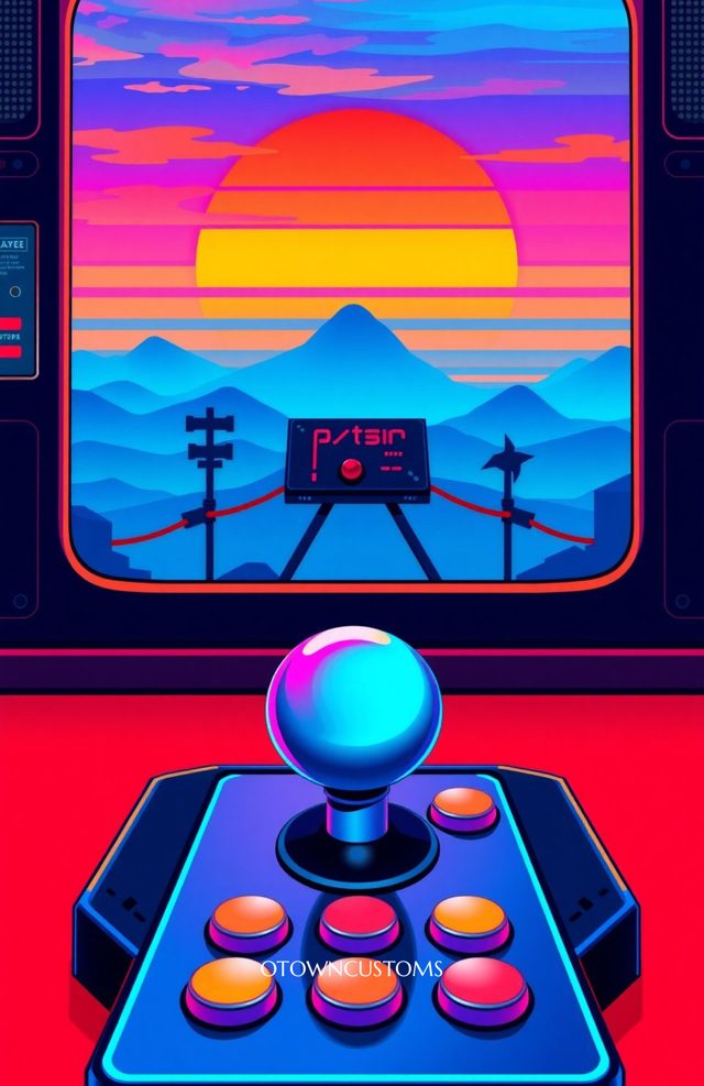 Retro Arcade Synthwave