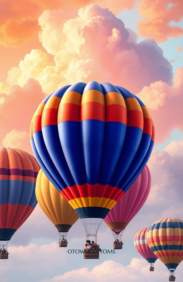 Whimsical Hot Air Balloons