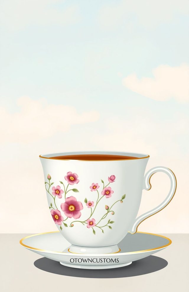 Cottagecore Teacup Vintage Floral