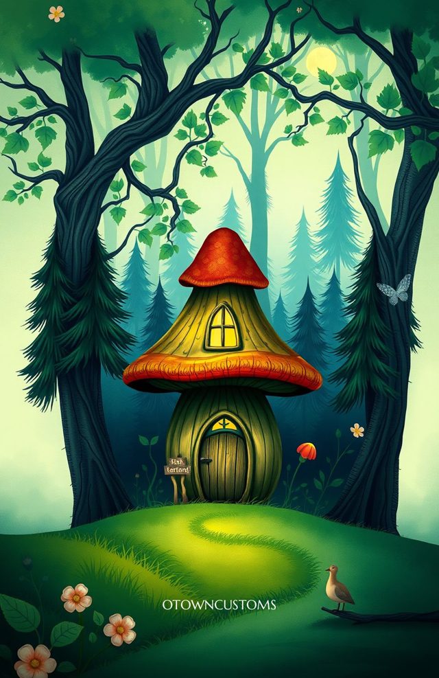 Mushroom Sprite Whimsical Fairy