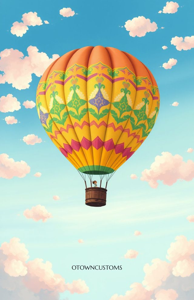 Whimsical Hot Air Balloon