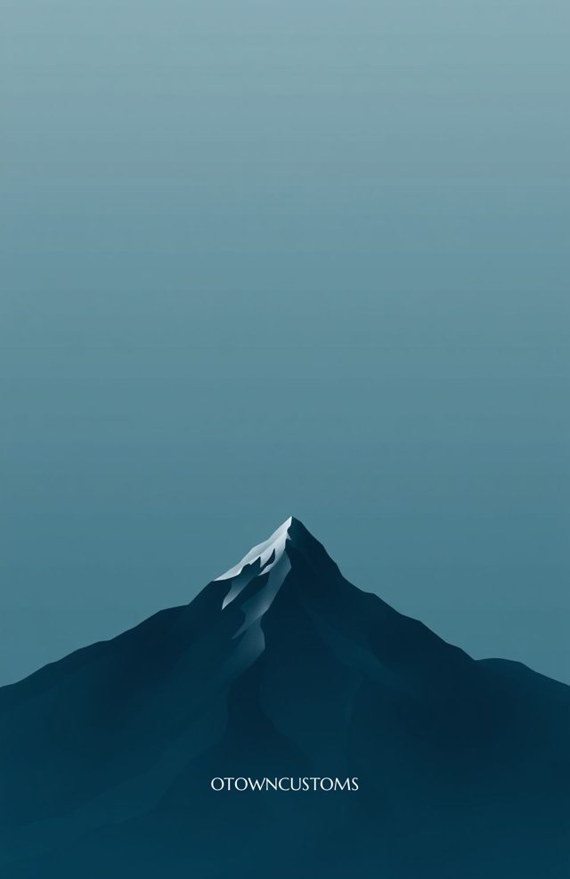 Minimalist Mountain Range Phone Case Nature Landscape