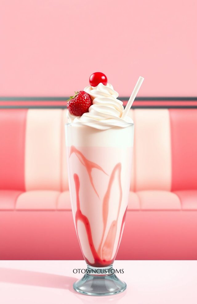 Retro Diner Milkshake