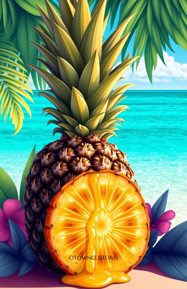 Tropical Pineapple Paradise