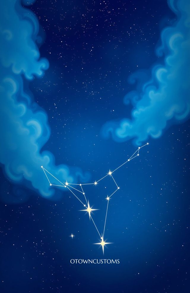 Dreamy Pegasus Constellation Night Sky