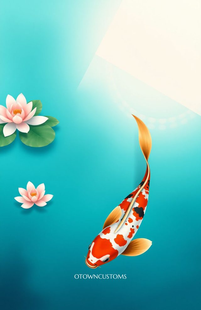 Serene Koi Pond Zen