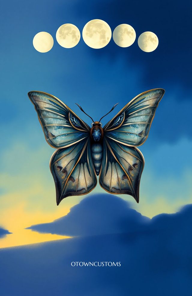 Mystic Lunar Moth Ethereal