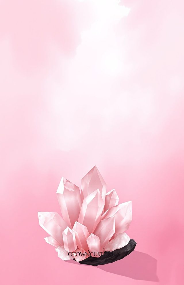 Rose Quartz Crystal Cluster Witchy