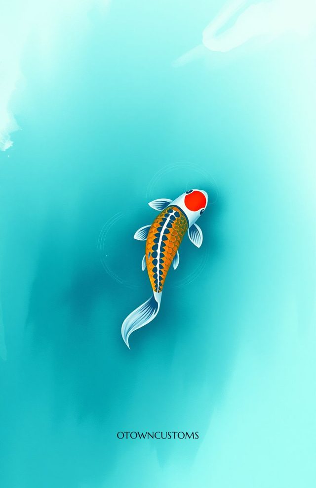 Minimalist Koi Pond