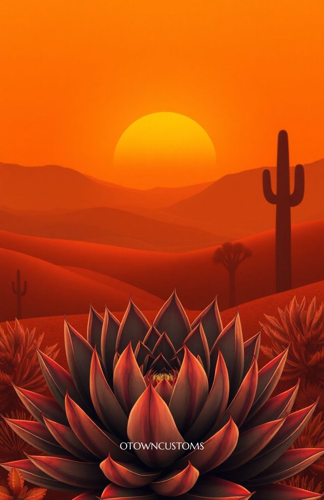 Succulent Desert Bloom
