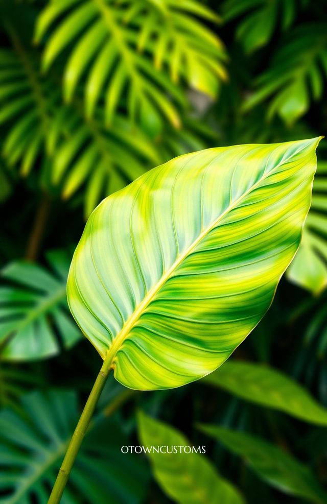 Tropical Leaf Lush Pattern