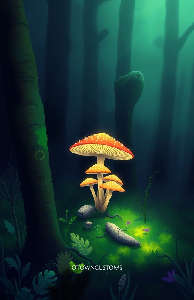 Mystical Fungi Forest Floor