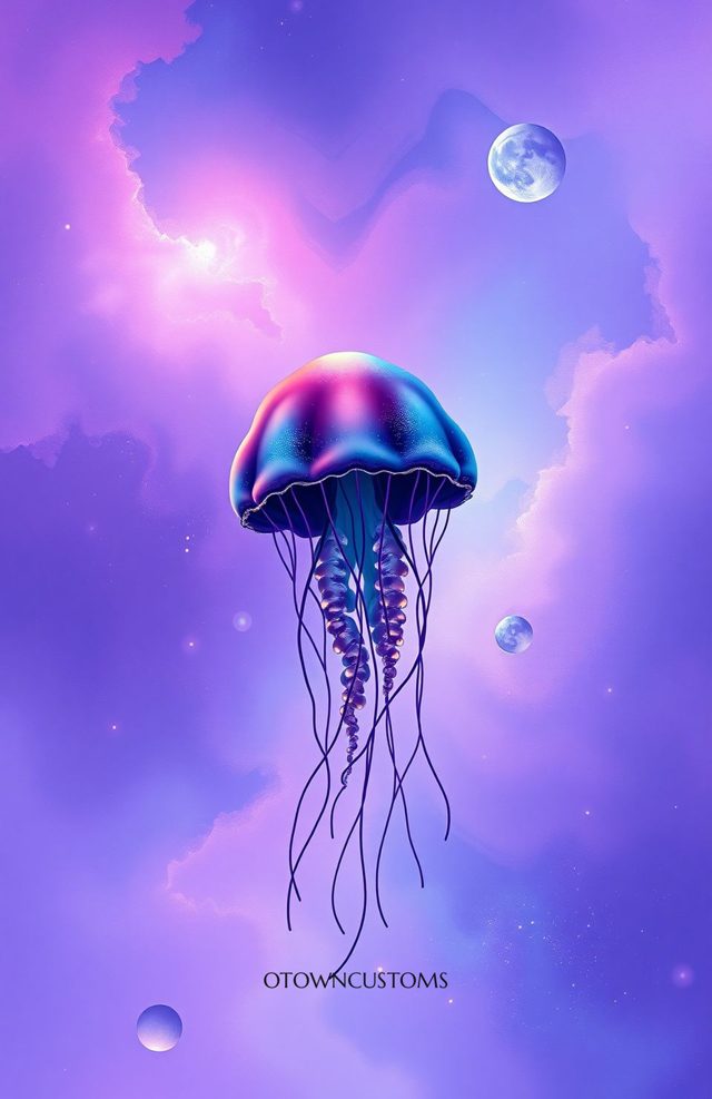 Cosmic Jellyfish Nebula Dream