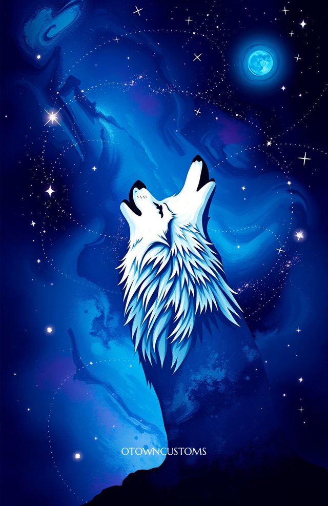 Stylized Wolf Galactic