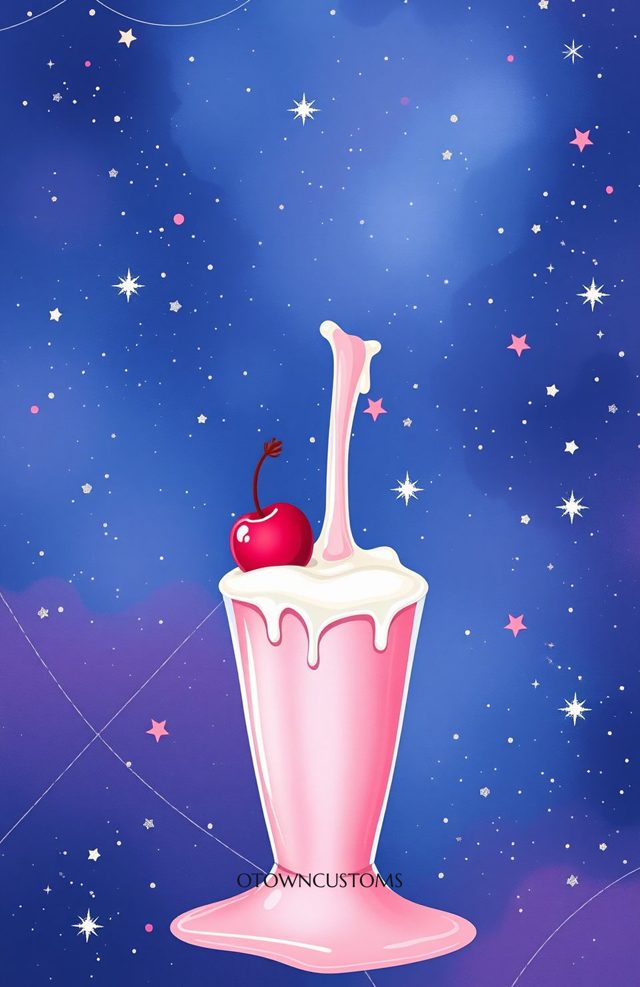 Retro Diner Galaxy Sprinkle Kawaii