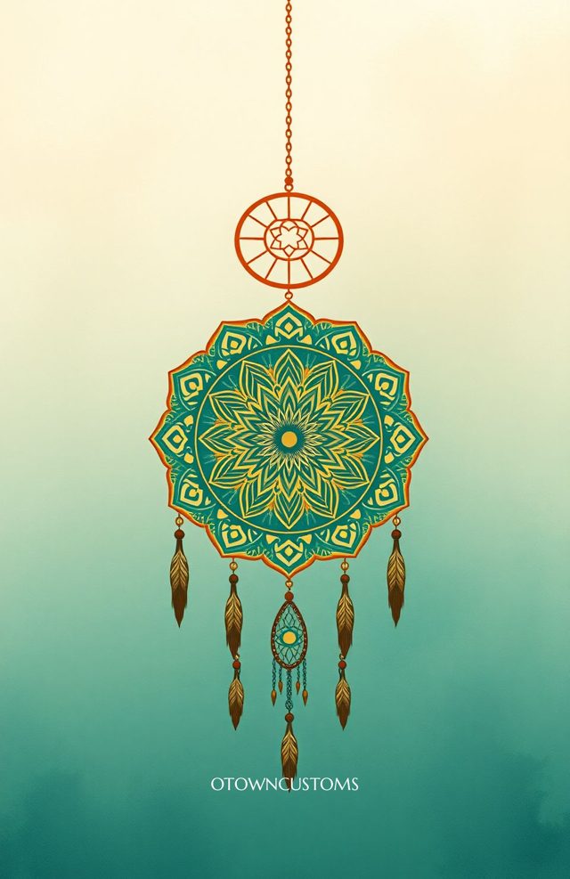 Bohemian Dreamcatcher Mandala