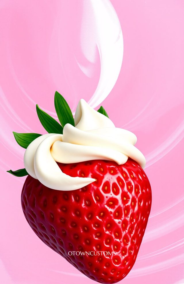 Strawberry Delight Whipped Cream Juicy