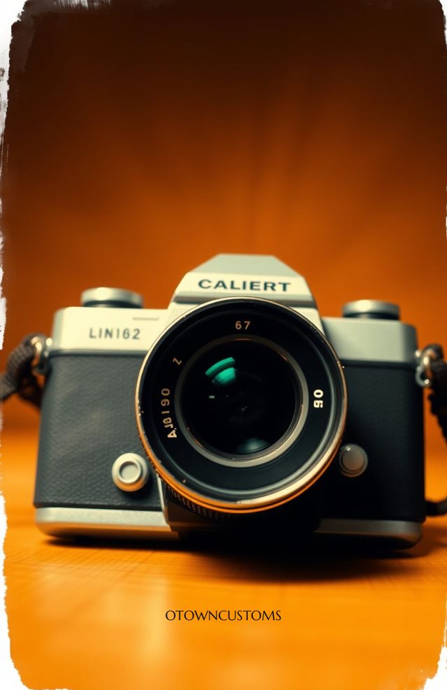 Vintage Camera Dreamscape Detail