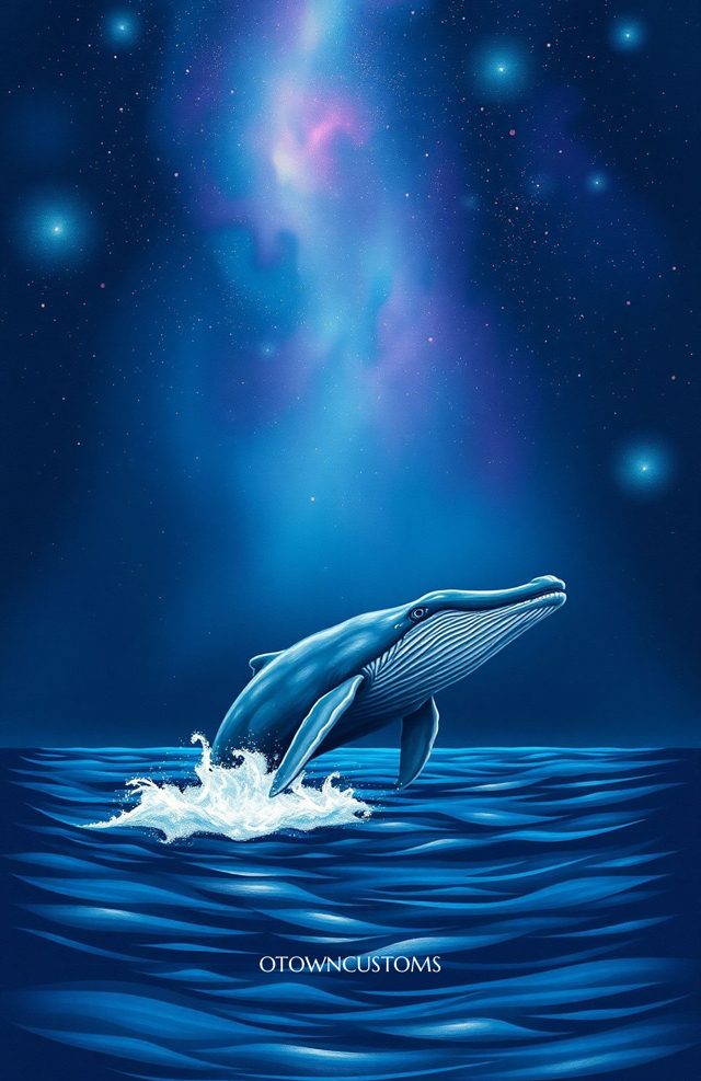 Majestic Ocean Whale Dreamscape