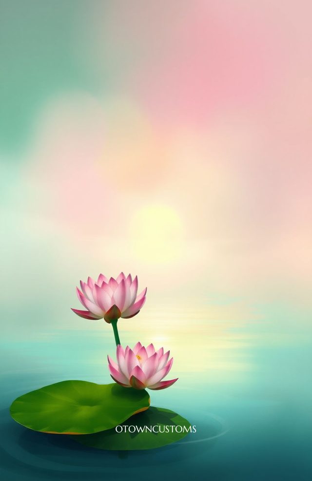 Lotus Flowers Water Lily Pond