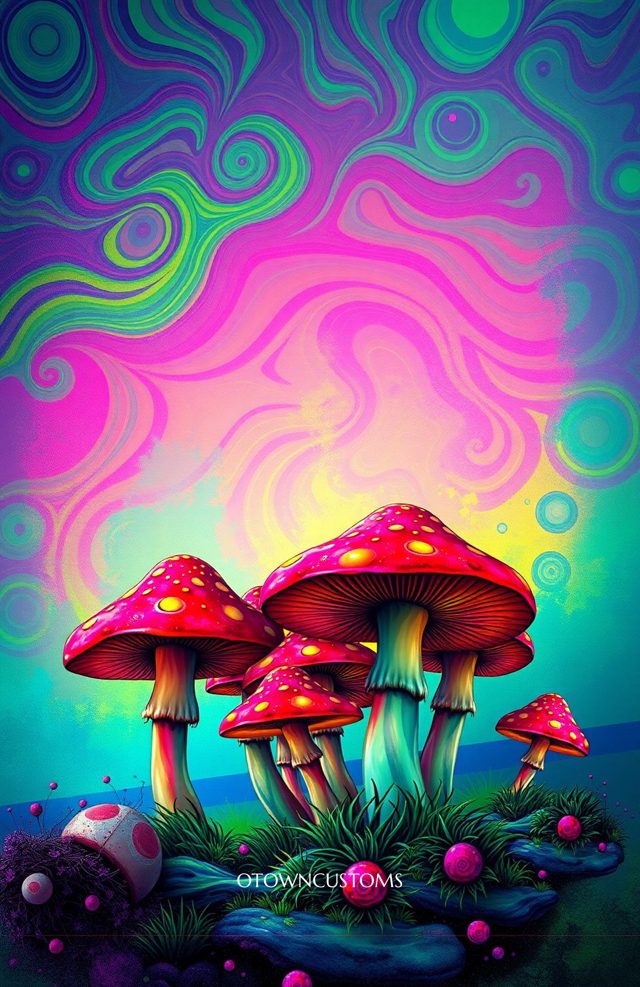 Psychedelic Mushroom Trippy