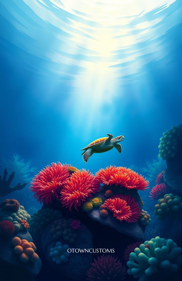 Underwater Scene Coral Reef