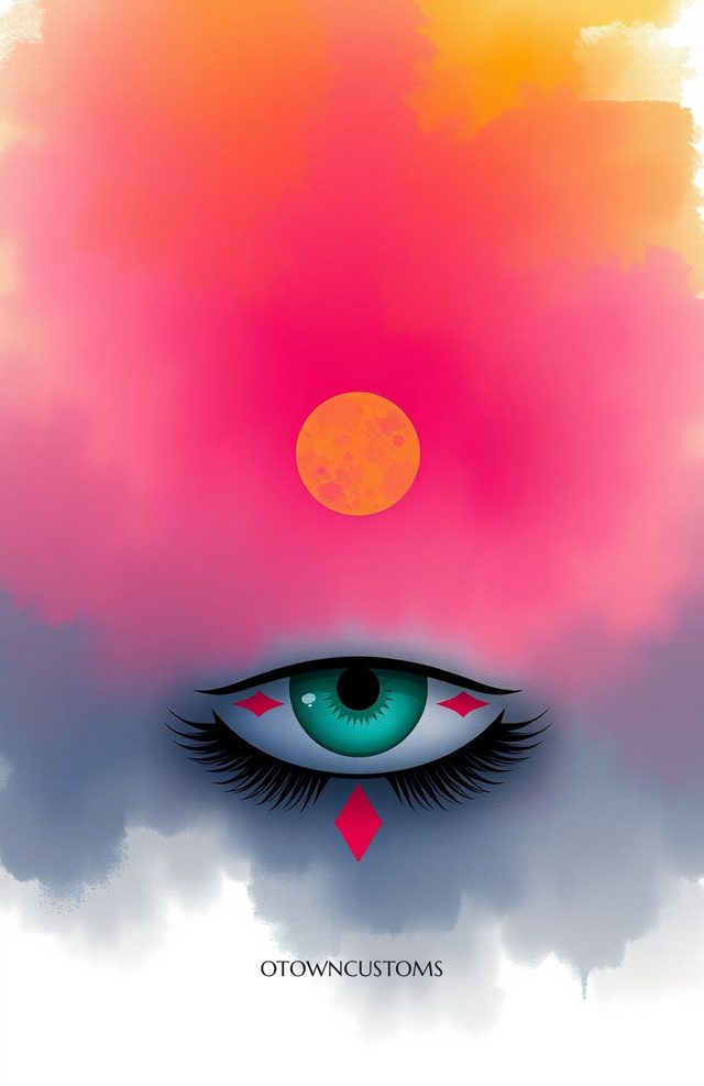 Abstract Mystical Eye Vision