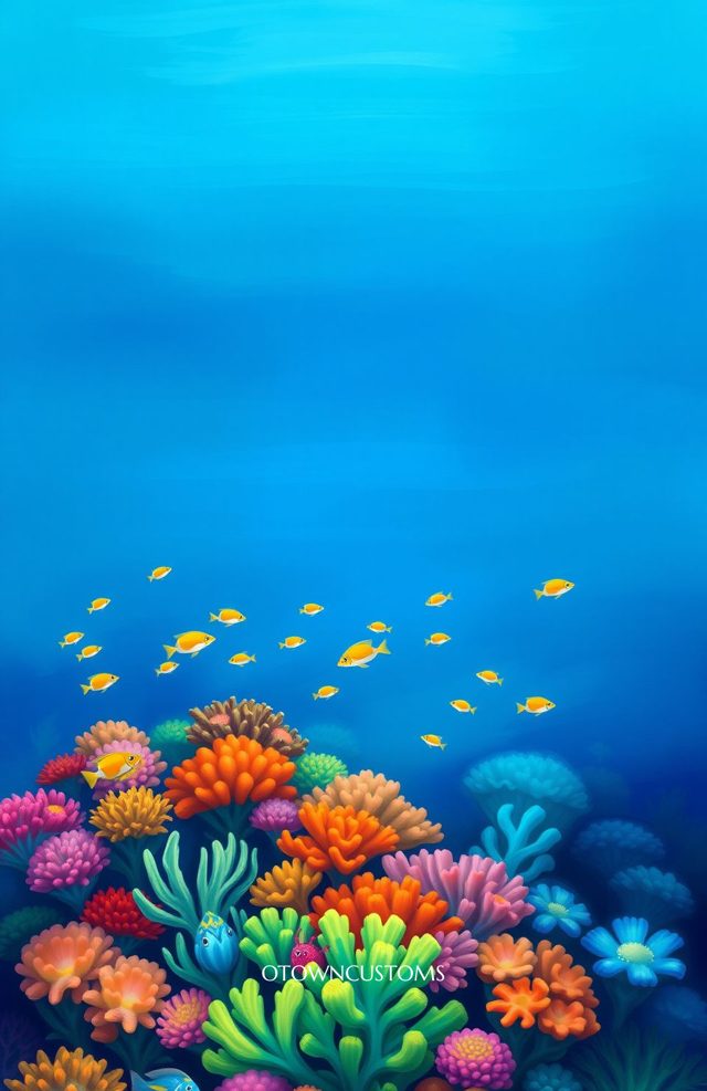 Vibrant Underwater Coral Reef