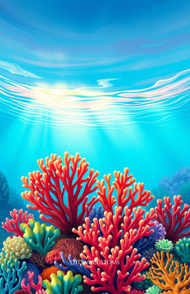 Vibrant Underwater Coral Reef