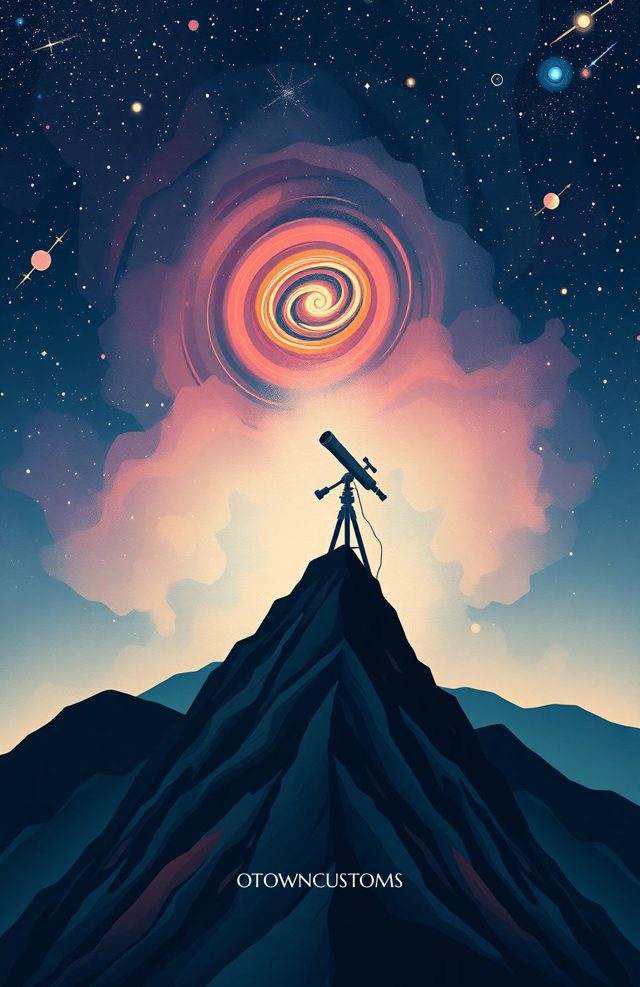 Stylized Telescope Mountain Peak