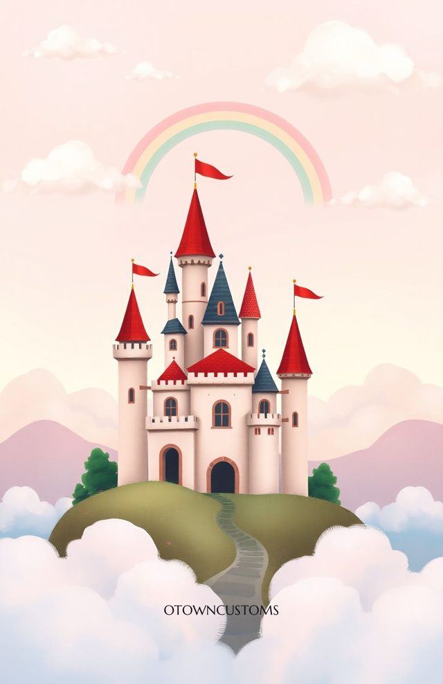 Whimsical Castle Cloud Fortress