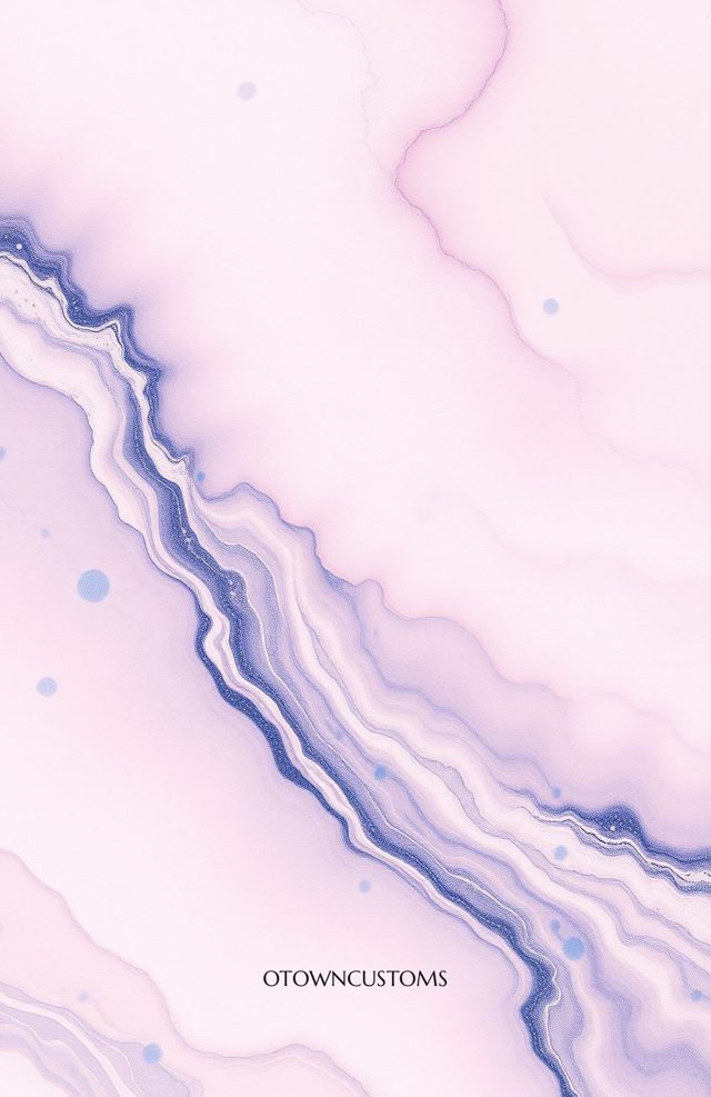 Fluid Marble Rainbow Swirl Abstract