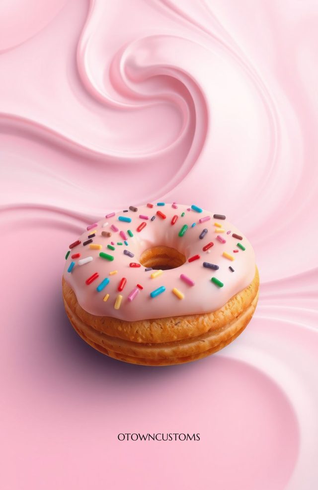 Doughnut Sprinkle Sweet Tooth Food