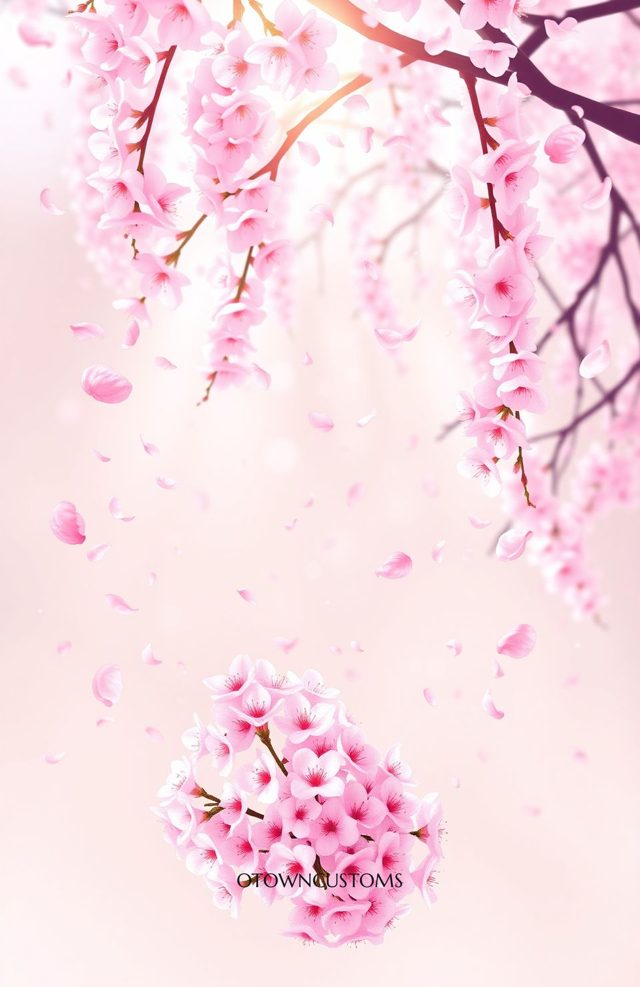 Delicate Cherry Blossom Petal
