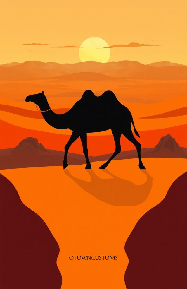 Minimalist Desert Dune