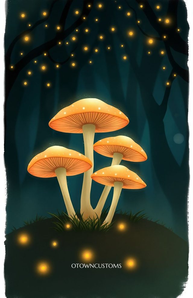 Enchanted Fairy Mushroom Forest