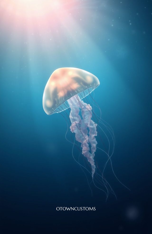 Underwater Realistic Jellyfish