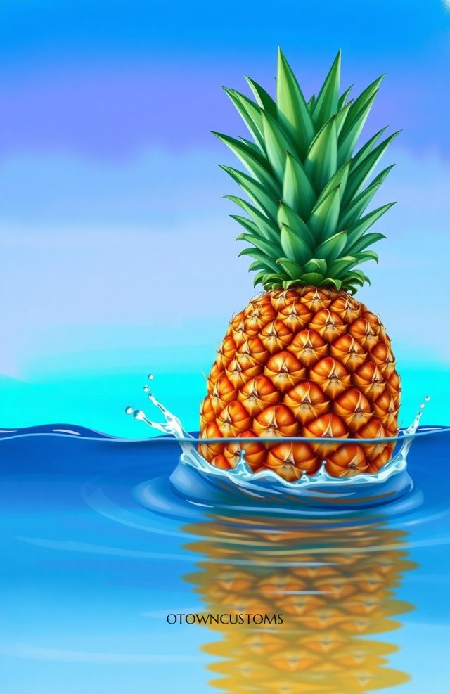Tropical Fruit Splash Pineapple